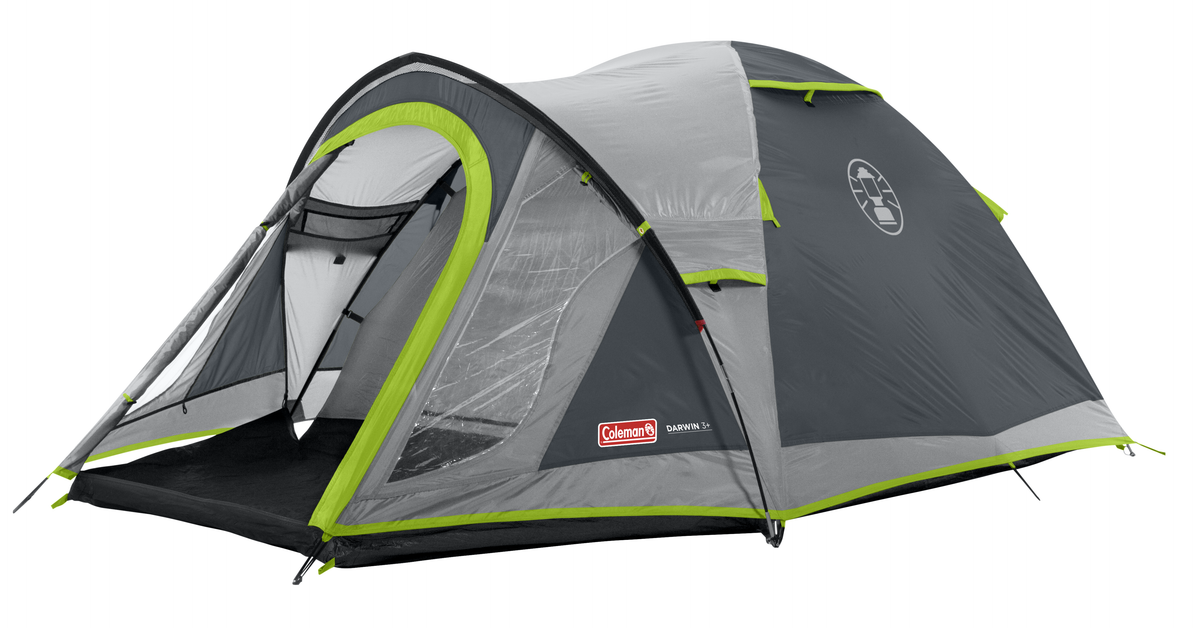 Coleman Darwin 3 Tent Grey 2024 S.K Camping Leisure