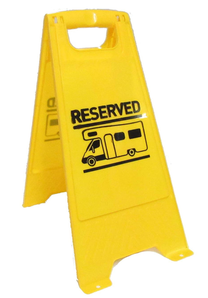 Motorhome Reserved Parking Sign