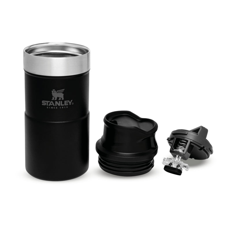 Stanley Trigger Action Travel Mug 250ml Matte Black Pebble