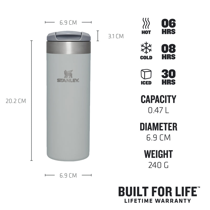 Stanley AeroLight™ Transit Mug 470ml Fog Metallic