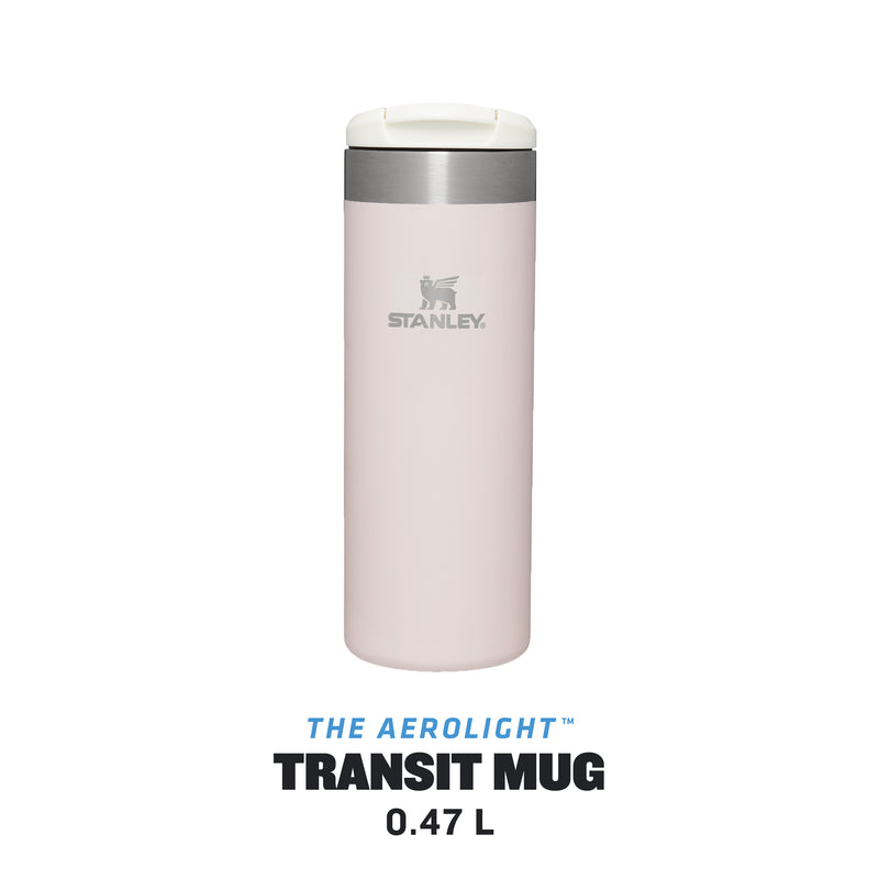 Stanley AeroLight™ Transit Mug 470ml Rose Quartz Metallic