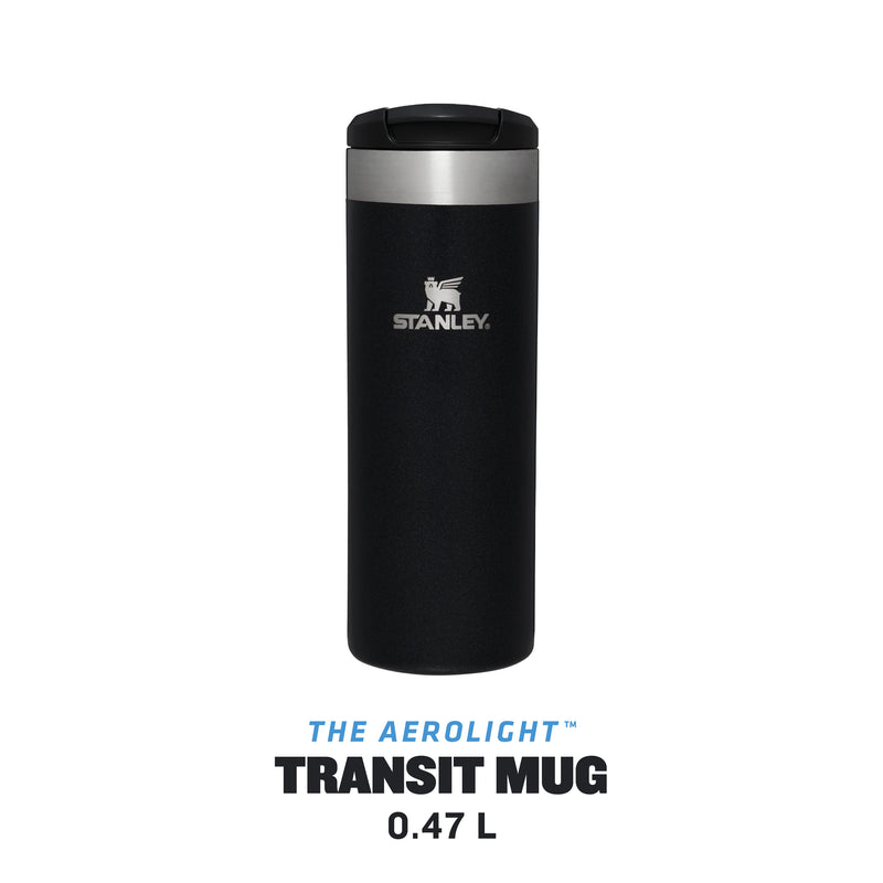 Stanley AeroLight™ Transit Mug 470ml Black Metallic