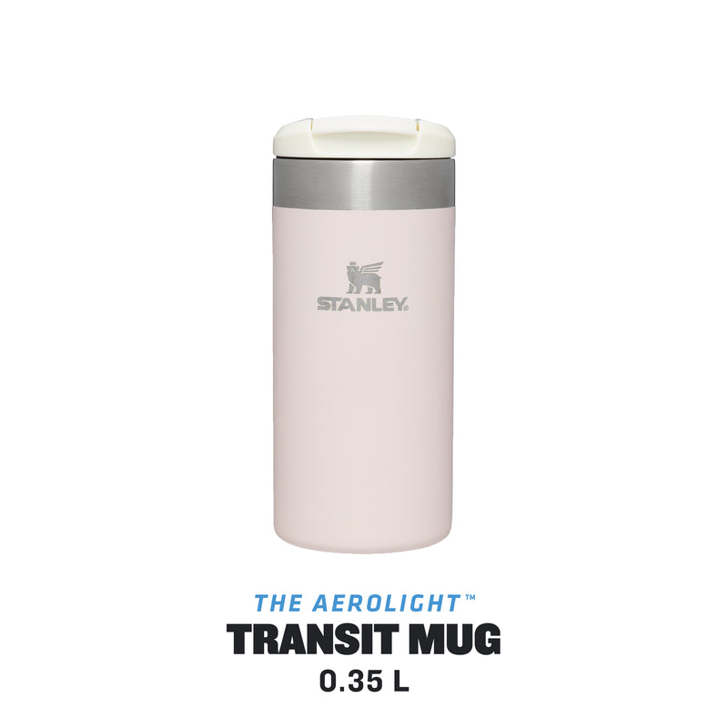 Stanley AeroLight™ Transit Mug 350ml Rose Quartz Metallic