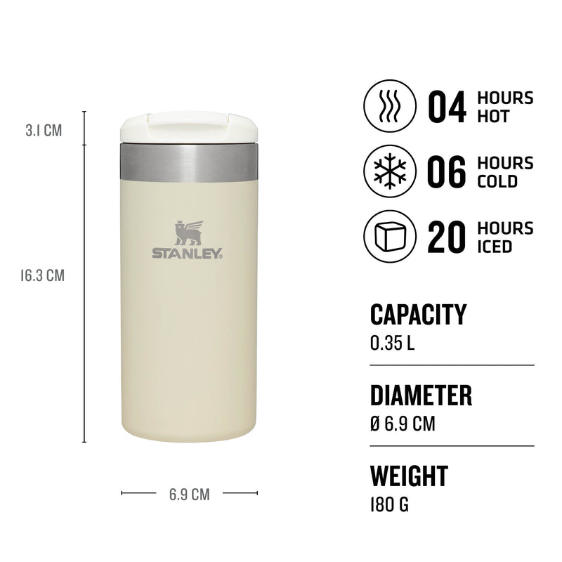 Stanley AeroLight™ Transit Mug 350ml Cream Metallic