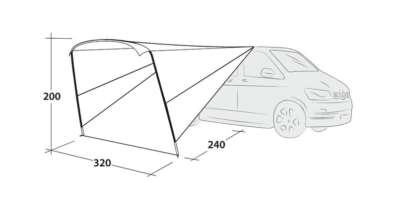 Outwell Touring Canopy 2025 - Pre-Order