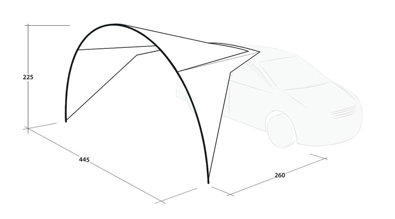 Outwell Forecrest Canopy 2025 - Pre-Order