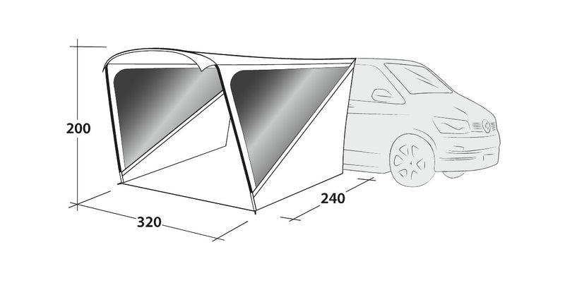 Outwell Touring Shelter 2025 - Pre-Order