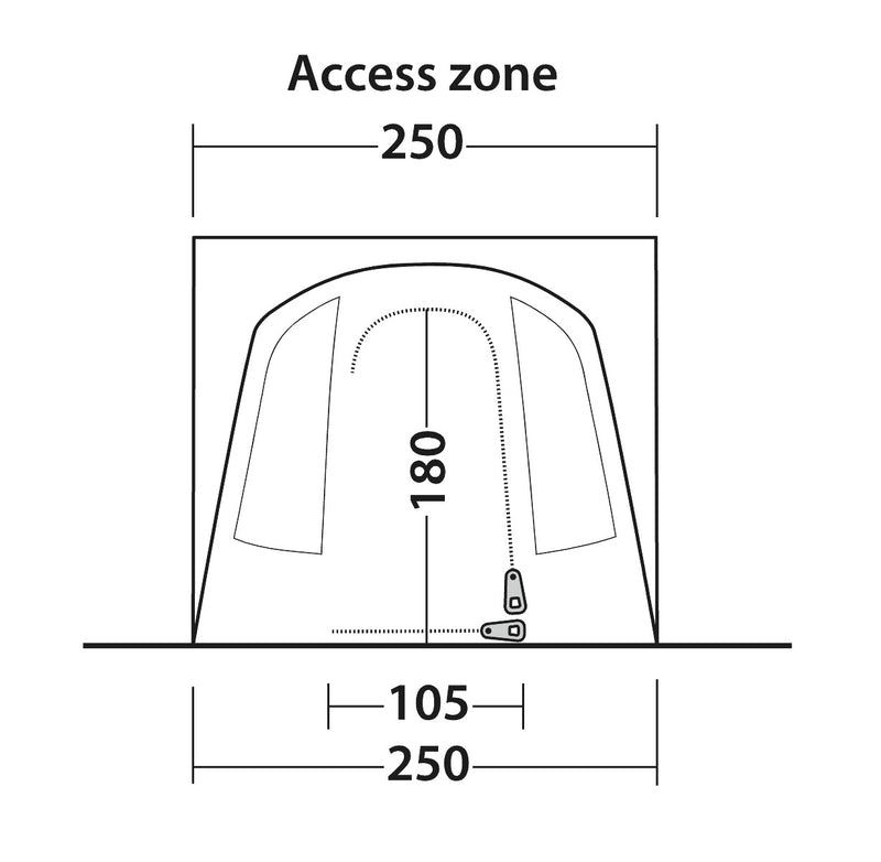 Outwell Pine Hills Driveaway Awning 2025 - Pre-Order