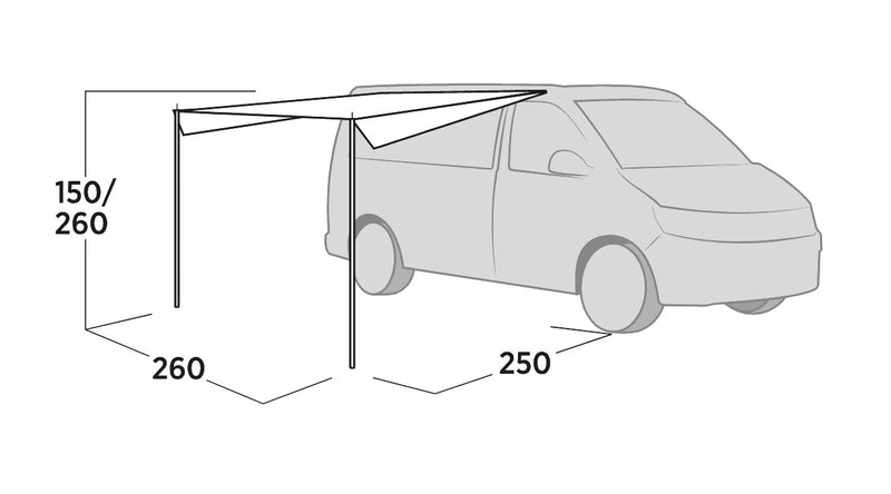 Easy Camp Voss Canopy 2025 - Pre-Order