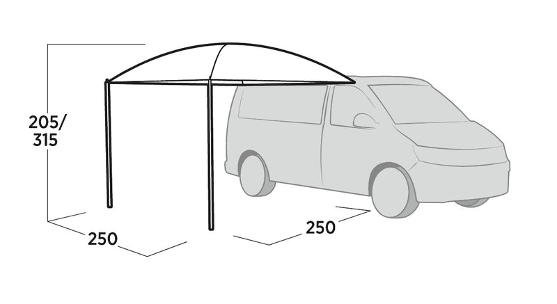 Easy Camp Stryn Canopy 2025 - Pre-Order