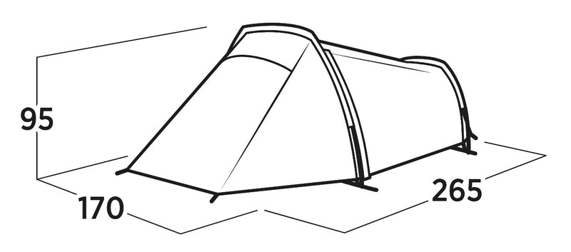 Easy Camp Sarek 2 Compact Tent 2025