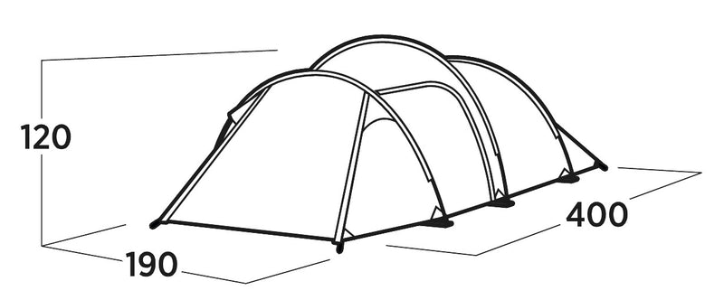 Easy Camp Hemsedal 3 Tent 2025 - Pre-Order