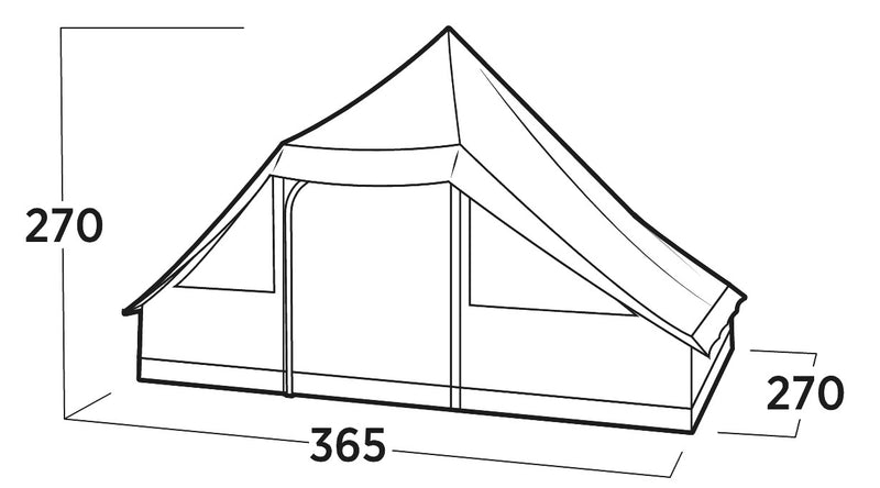 Easy Camp Orsa Cabin Tent 2025