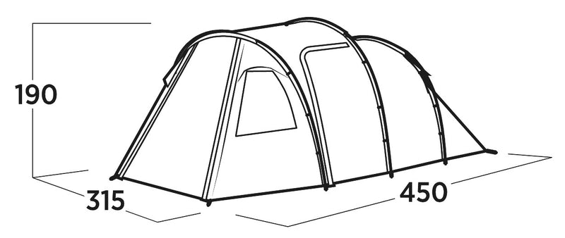 Easy Camp Hidra 5 Tent 2025 - Pre-Order