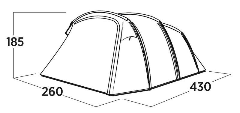 Easy Camp Hamra 4 Tent 2025 - Pre-Order