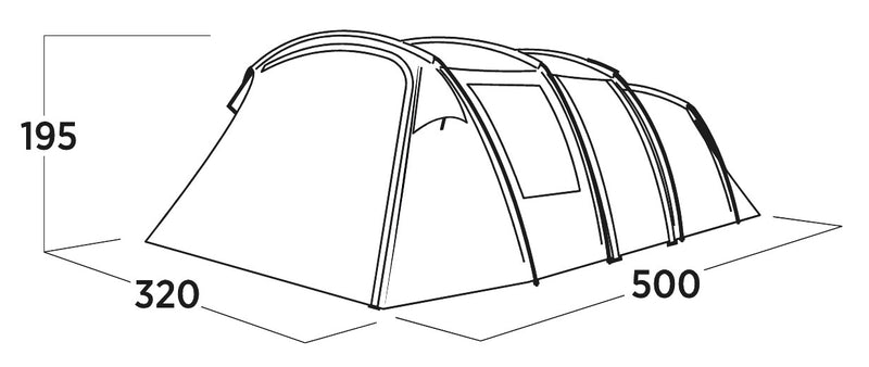 Easy Camp Hamra 5 Tent 2025 - Pre-Order