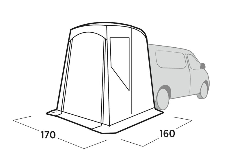 Easy Camp Krossbu Mini Tailgate Awning 2025 - Pre-Order