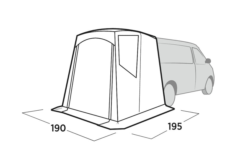 Easy Camp Krossbu Tailgate Awning 2025 - Pre-Order