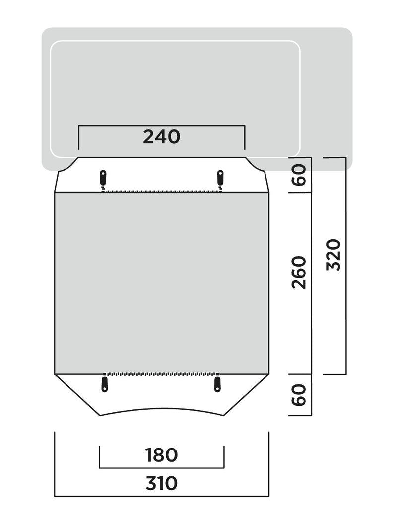 Easy Camp Reine Drive-Away Awning 2025 - Pre-Order