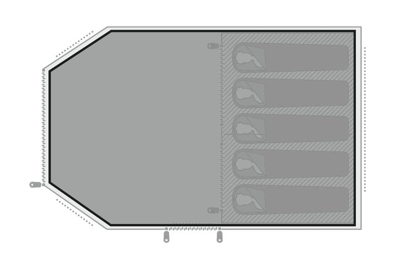 Easy Camp Hamra / Bokna 5 Footprint Groundsheet 2025 - Pre-Order