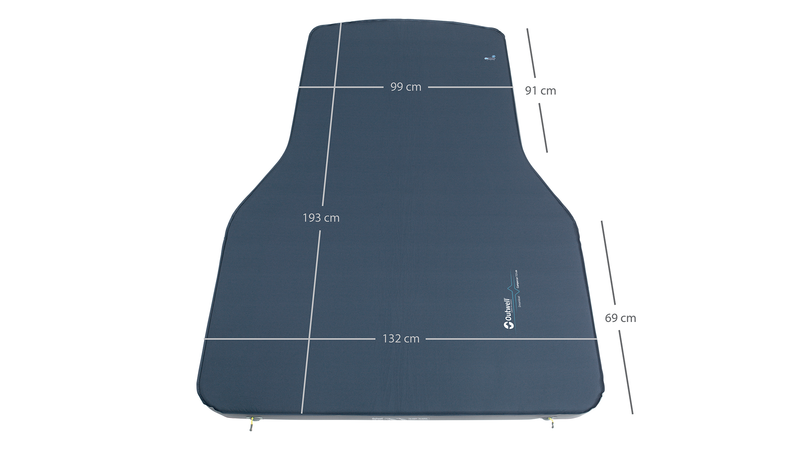 Outwell Dreamboat Campercar 7.5cm Self-Inflating Mattress