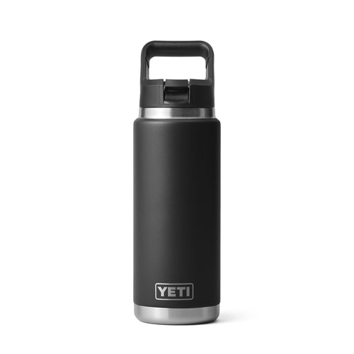 YETI Rambler® 26oz (769ml) Straw Cap Bottle Black