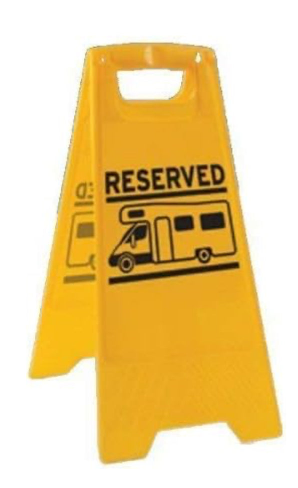 Motorhome Reserved Parking Sign