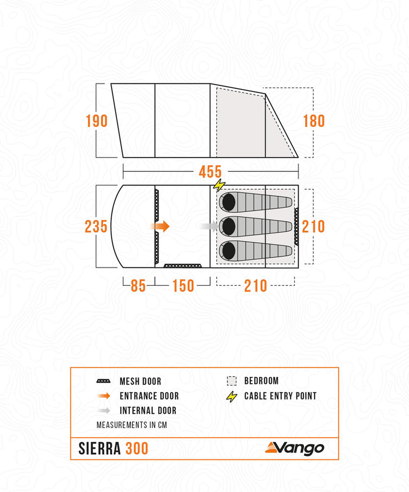 Vango Sierra 300 Tent 2025