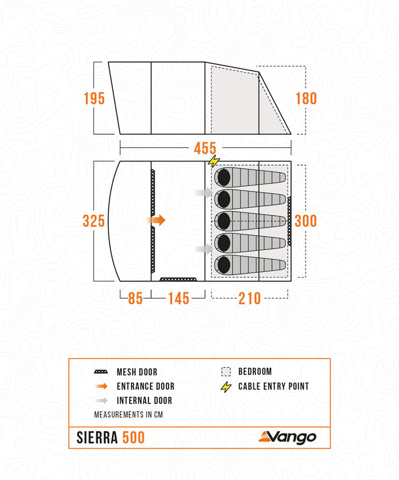 Vango Sierra 500 Tent 2025 - Pre-Order