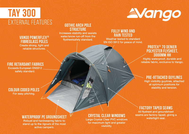 Vango Tay 300 Tent 2025 - Pre-Order