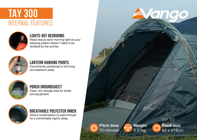 Vango Tay 300 Tent 2025 - Pre-Order