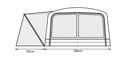 Outdoor Revolution Airedale 6.0SE Air Tent