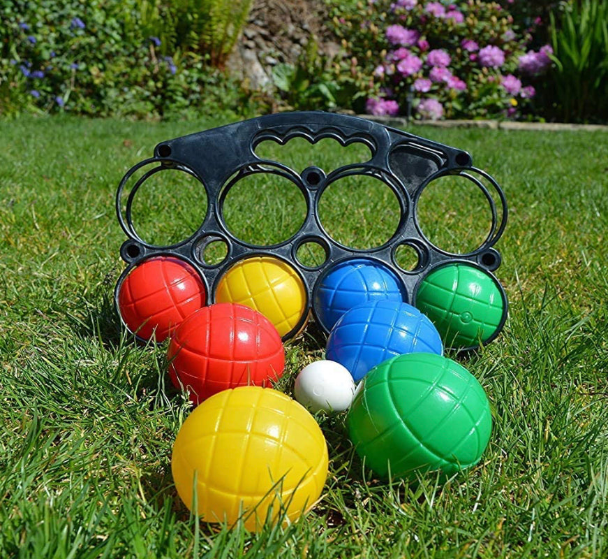 Engelhart French Boules Petanque Balls Garden Game Set with Carry Case